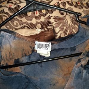 Tye dye long sleeve shirt